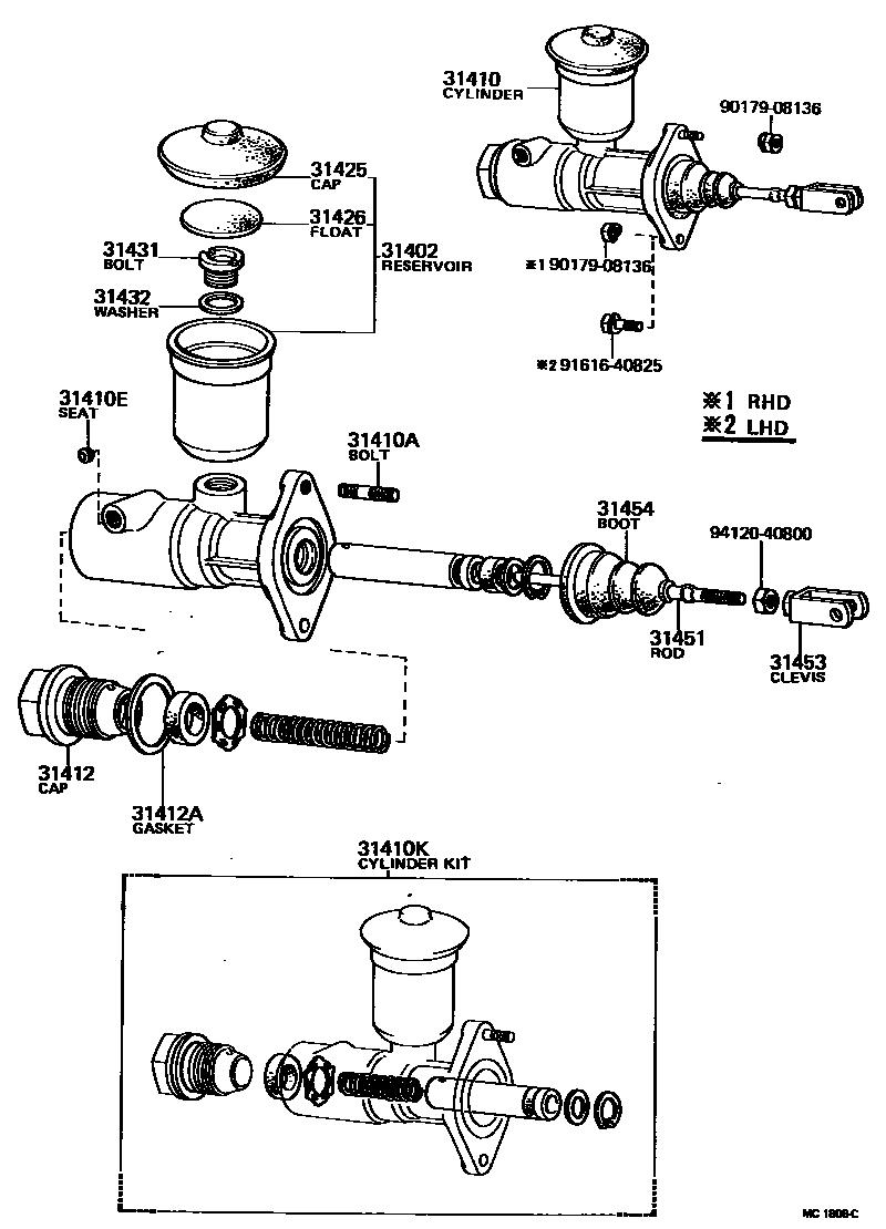 Parts diagram