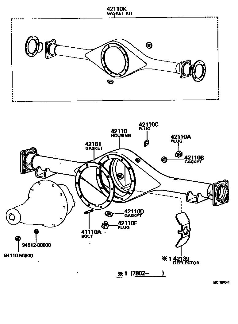 Parts diagram