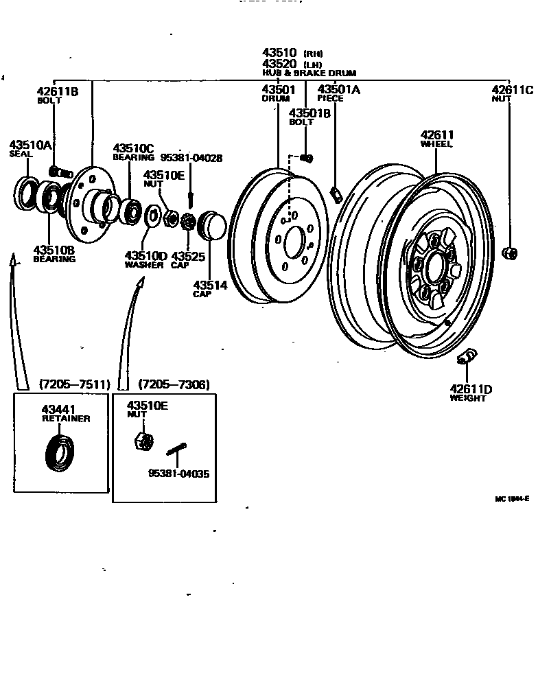 Parts diagram