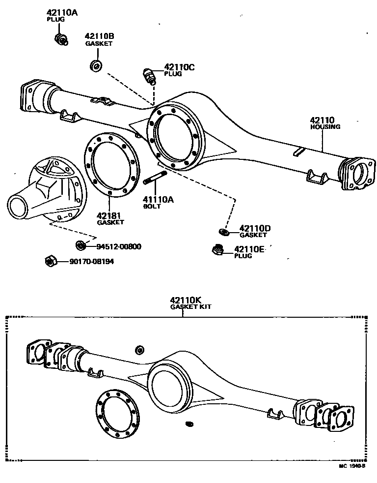 Parts diagram