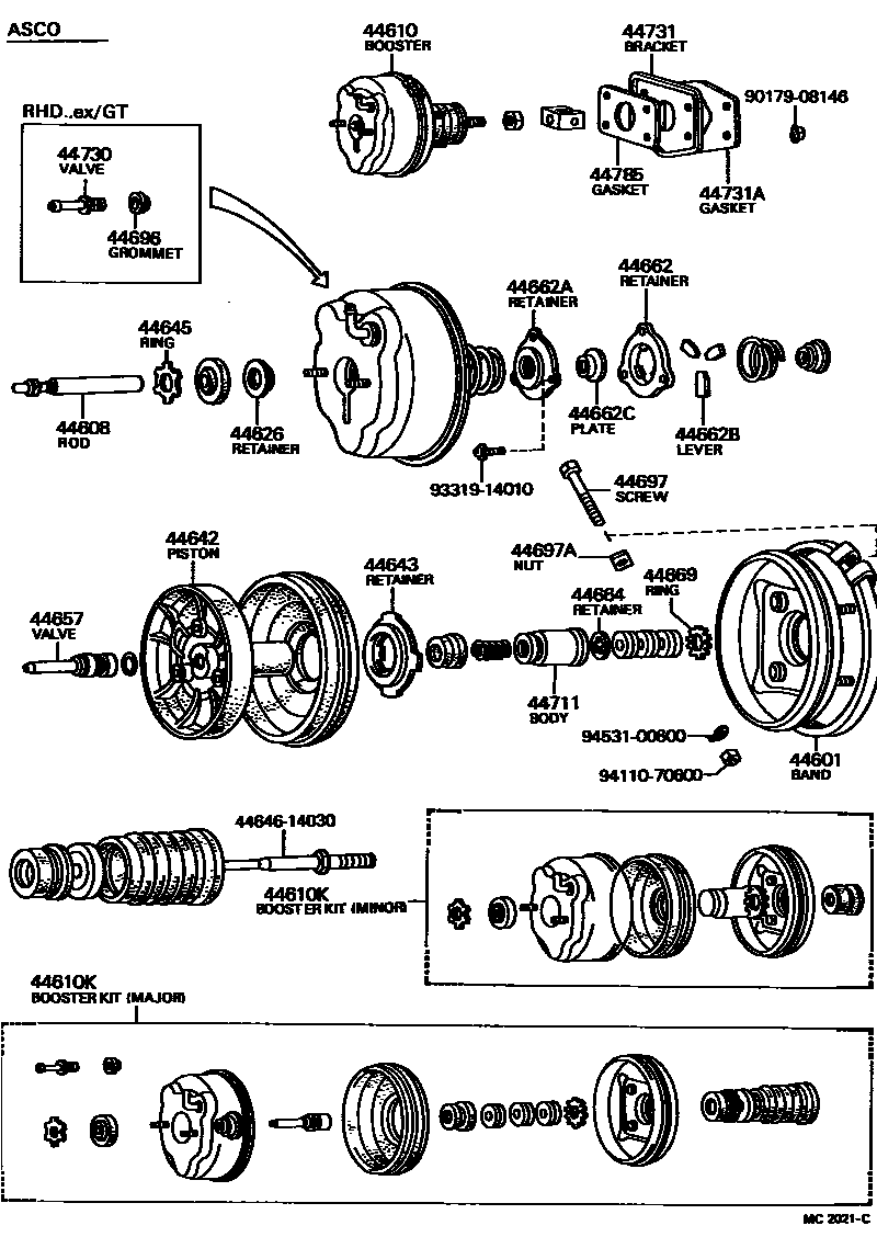 Parts diagram