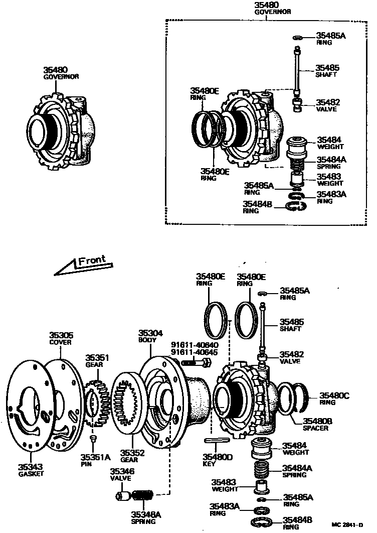Parts diagram