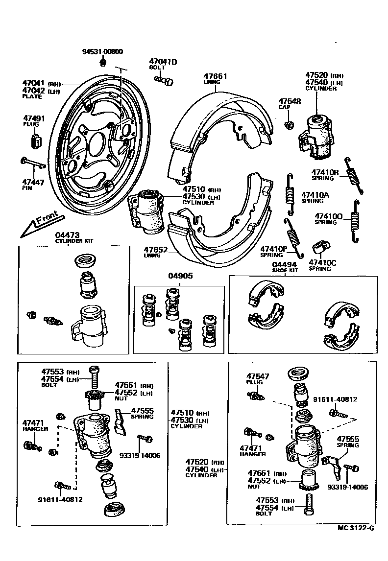 Parts diagram