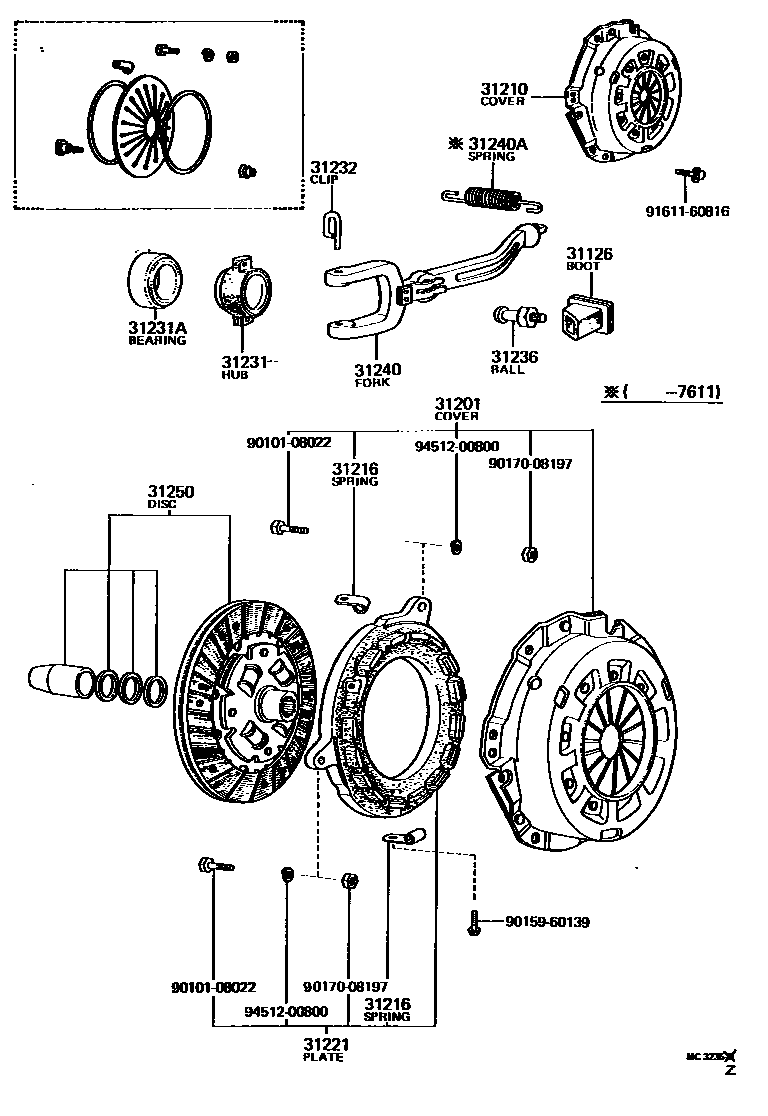 Parts diagram