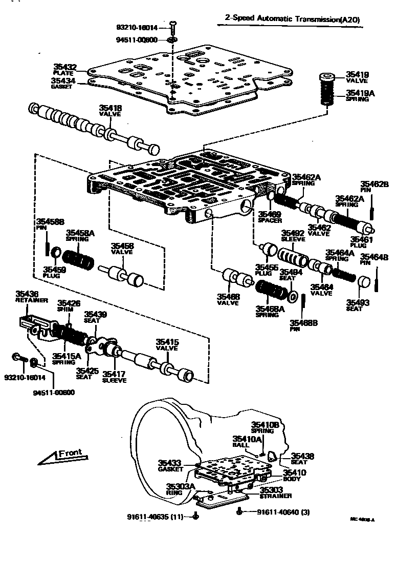 Parts diagram
