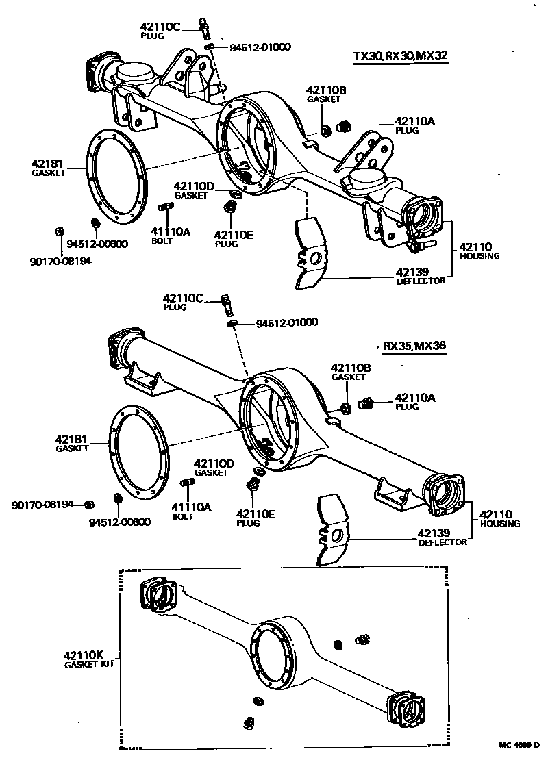 Parts diagram