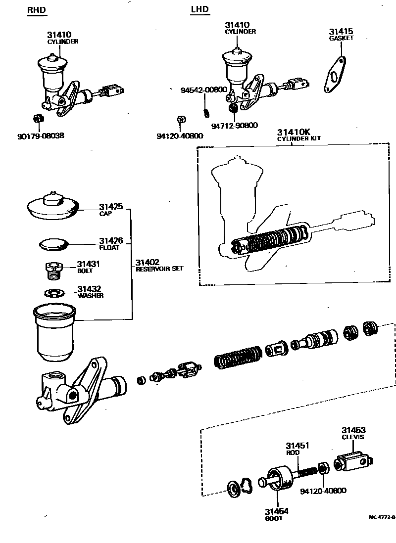 Parts diagram