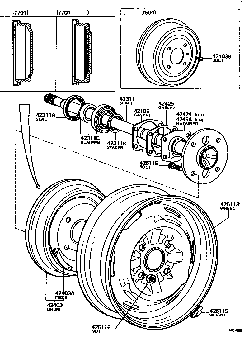 Parts diagram