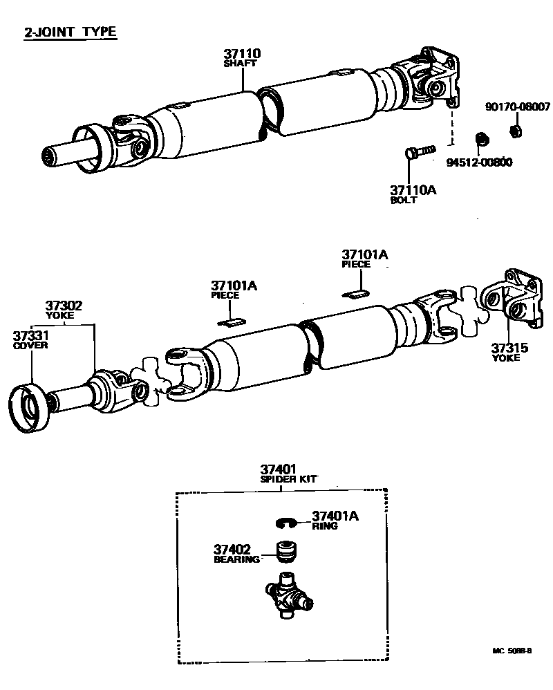 Parts diagram