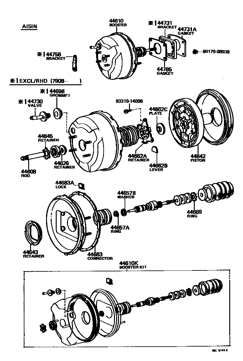 Parts diagram