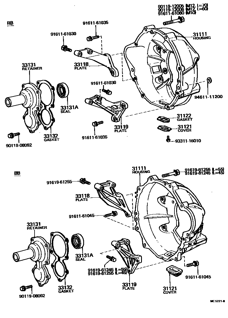 Parts diagram