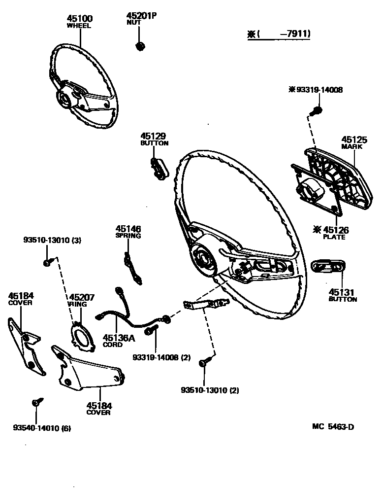 Parts diagram