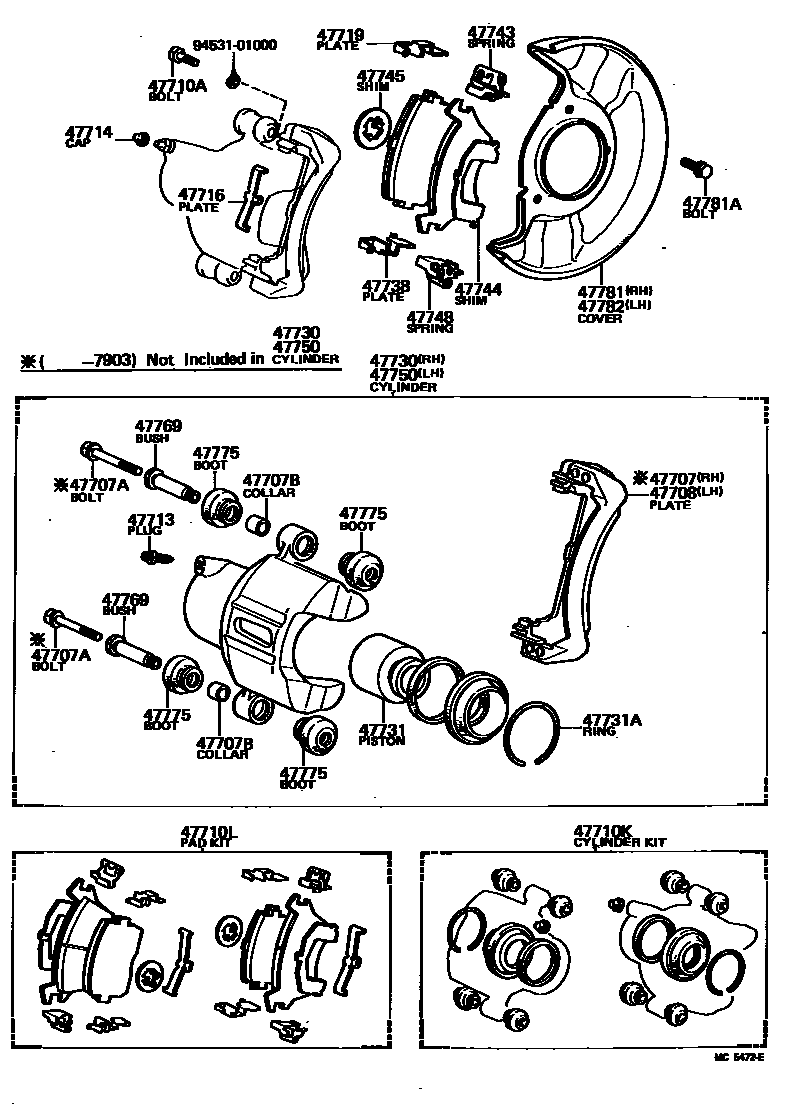 Parts diagram
