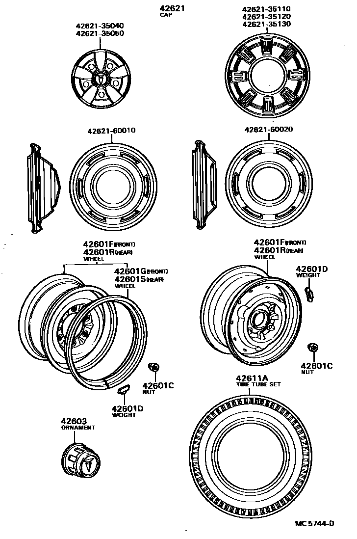 Parts diagram