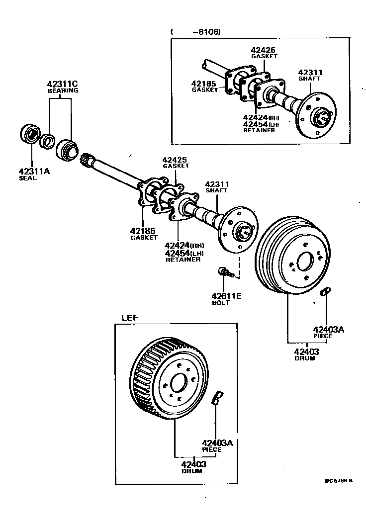 Parts diagram