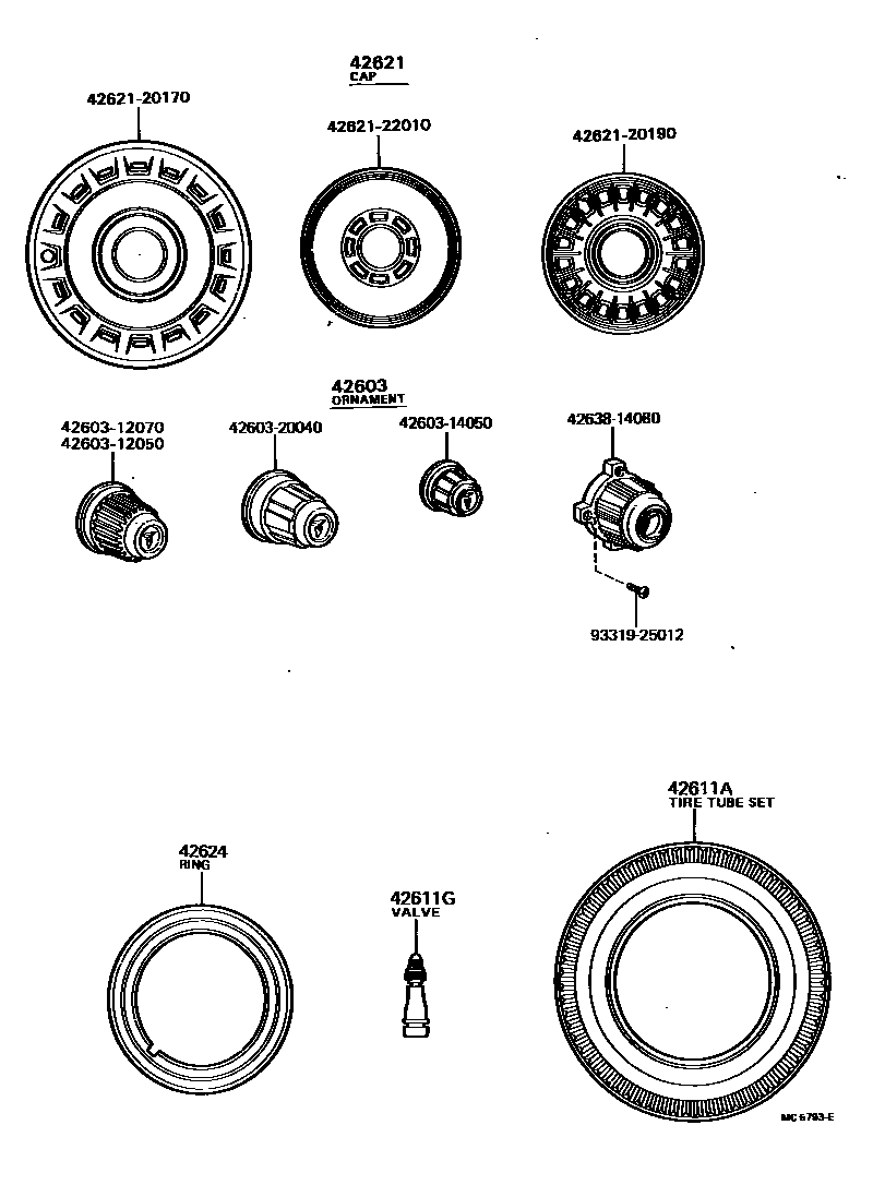 Parts diagram