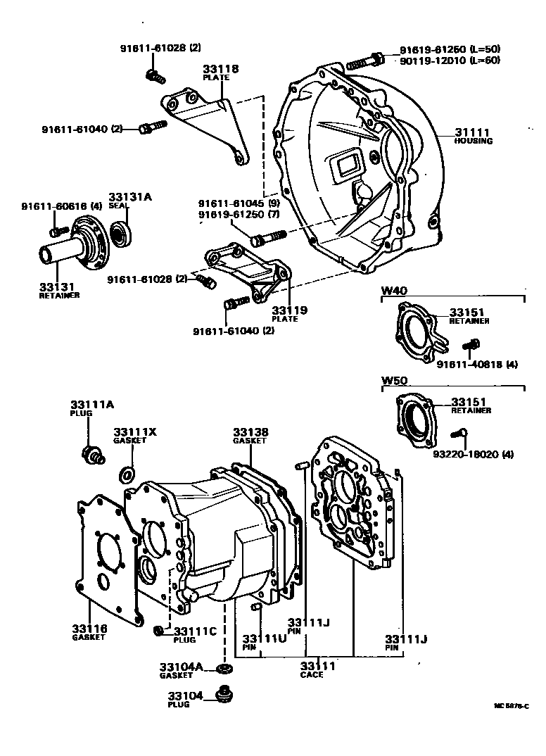 Parts diagram