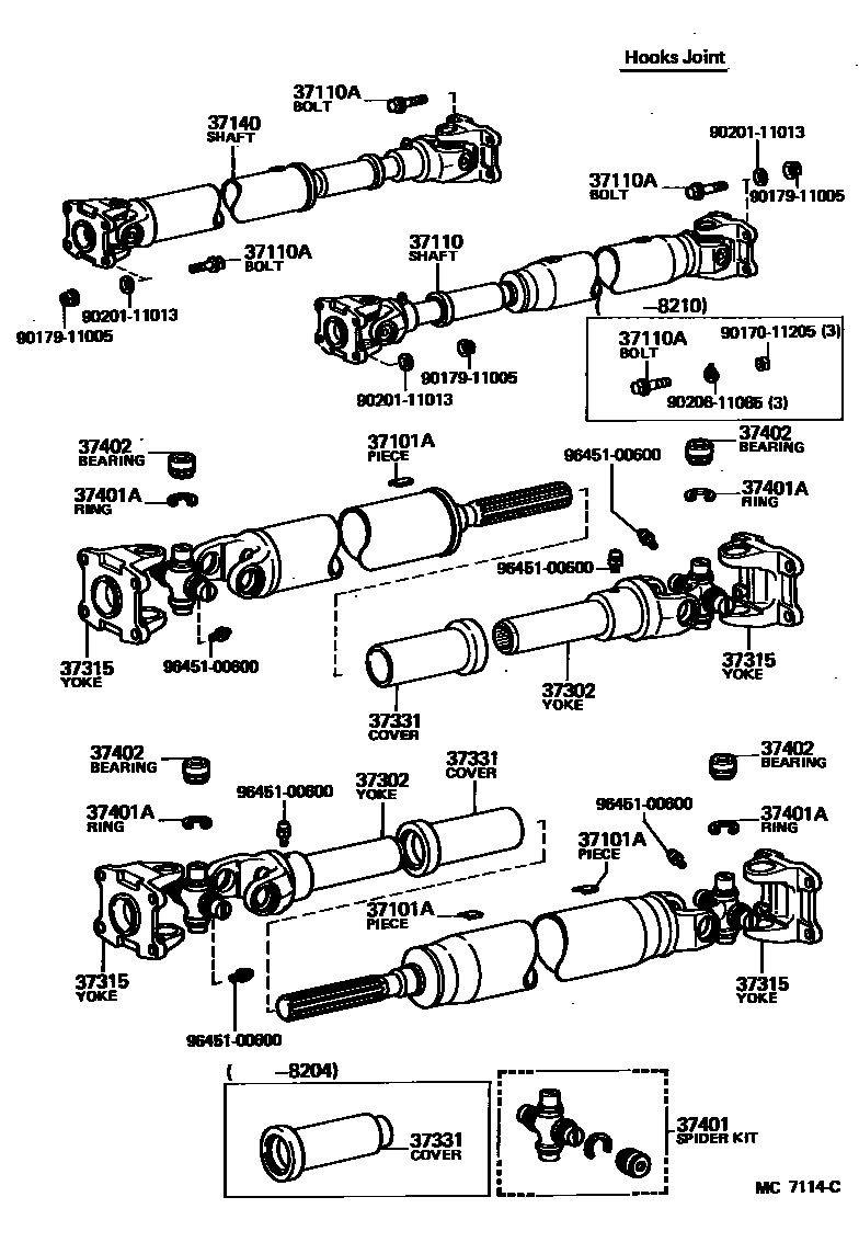 Parts diagram