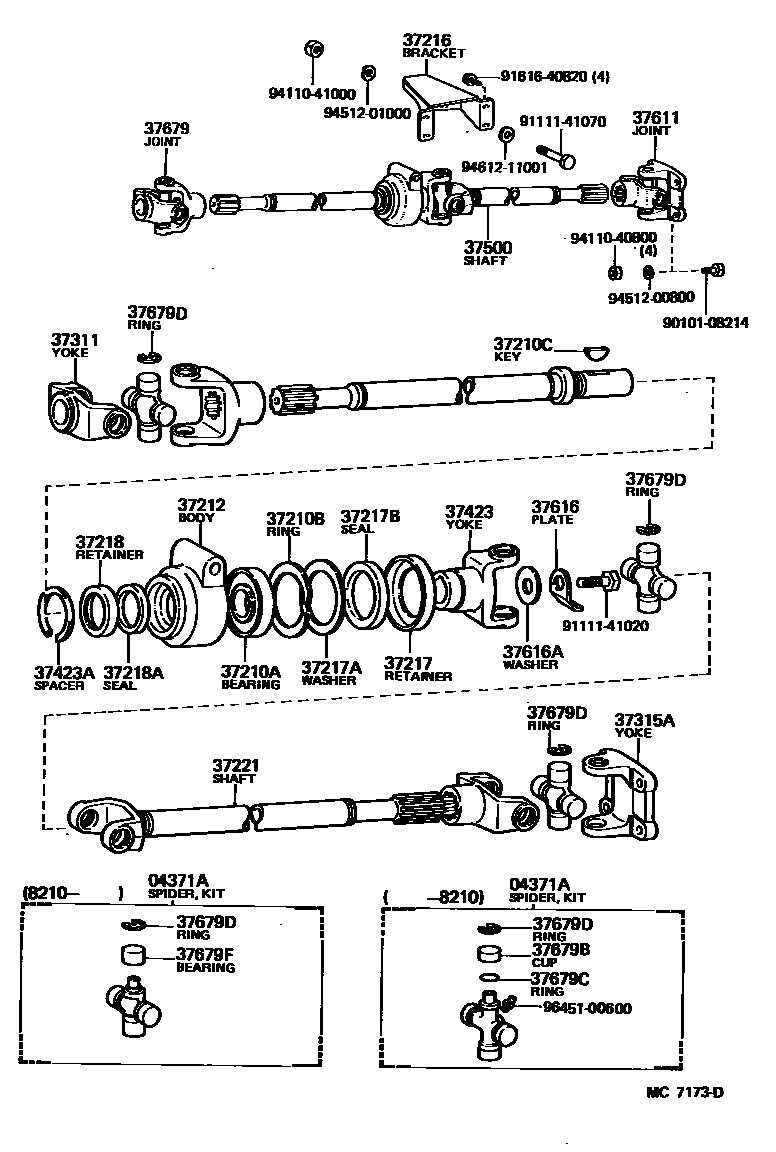 Parts diagram