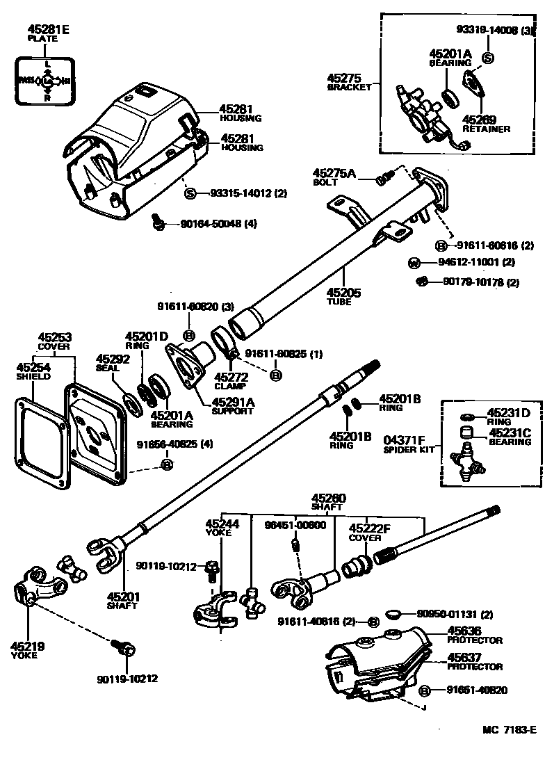 Parts diagram