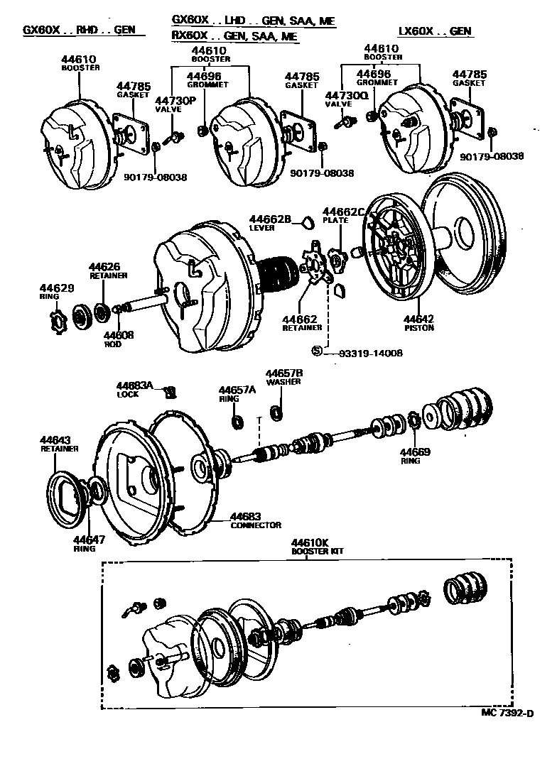 Parts diagram