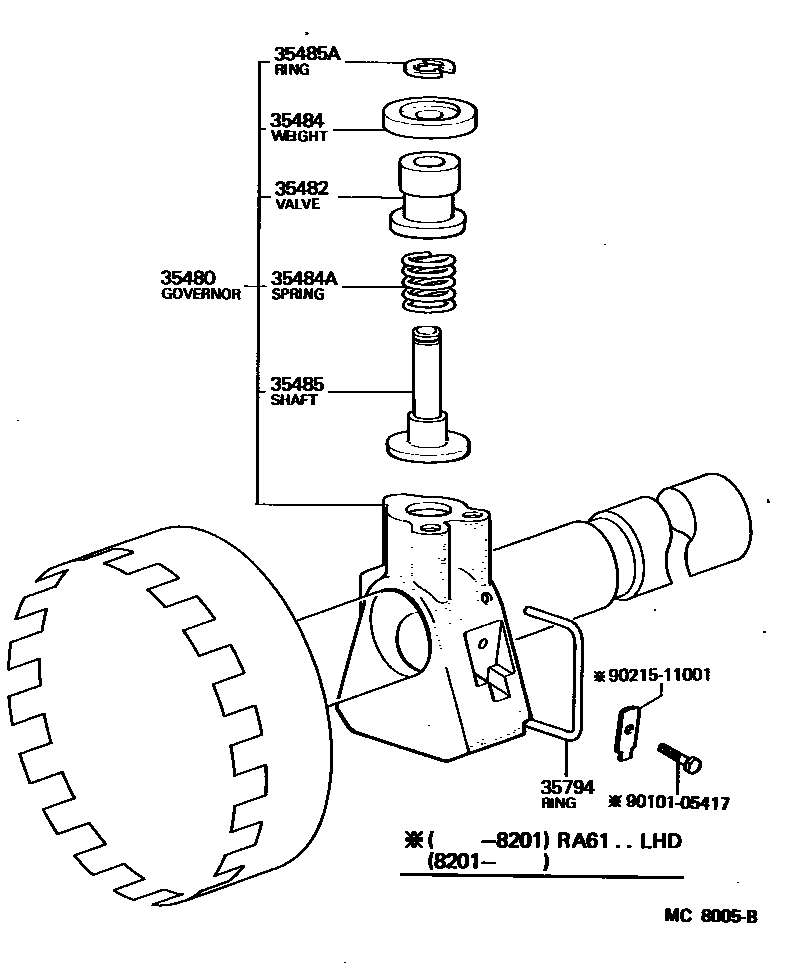 Parts diagram