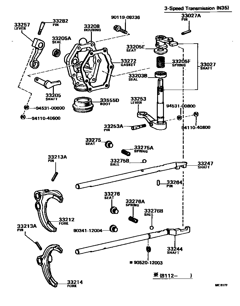 Parts diagram