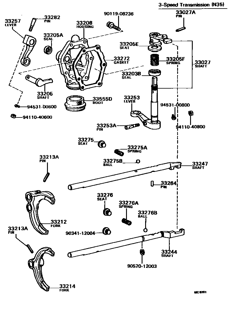 Parts diagram