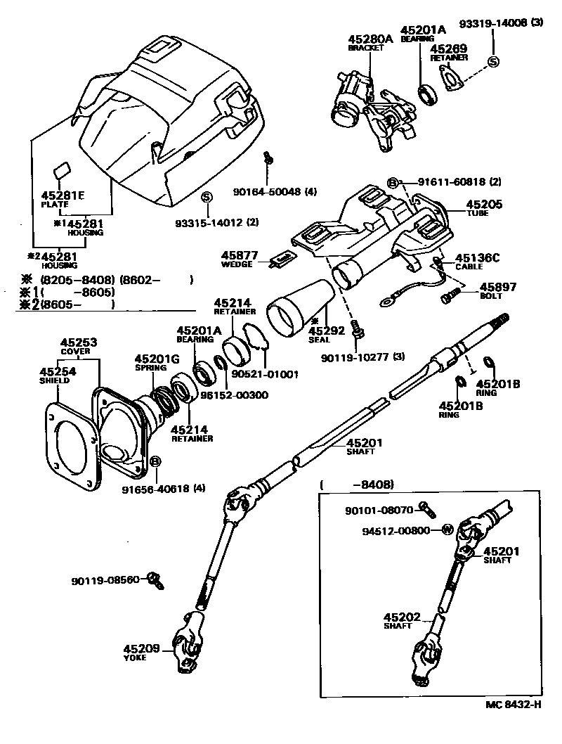 Parts diagram