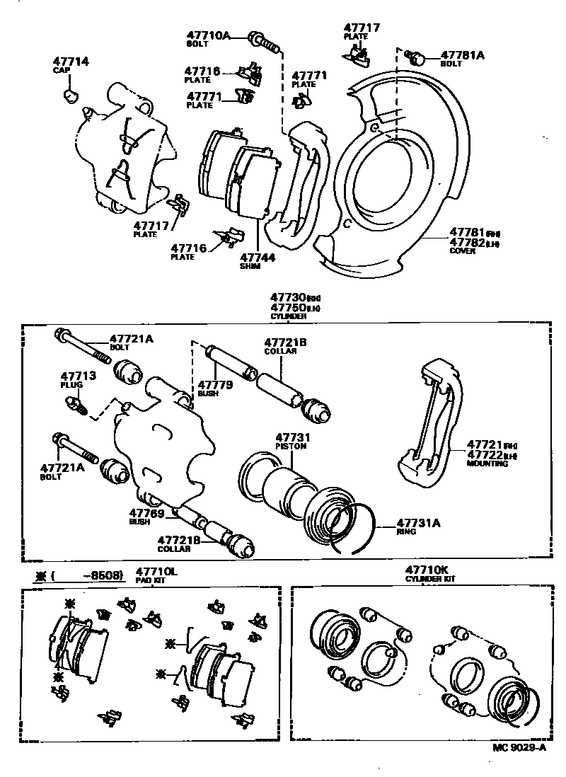 Parts diagram