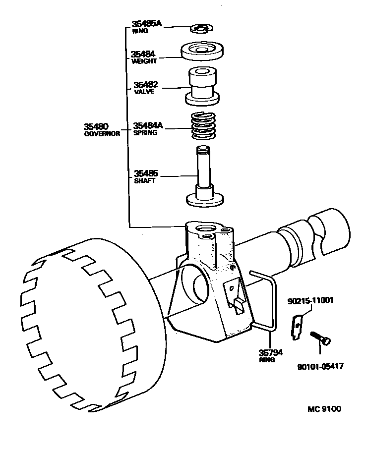 Parts diagram