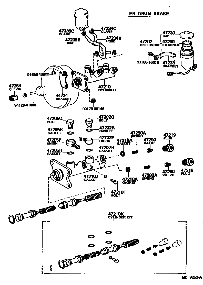 Parts diagram