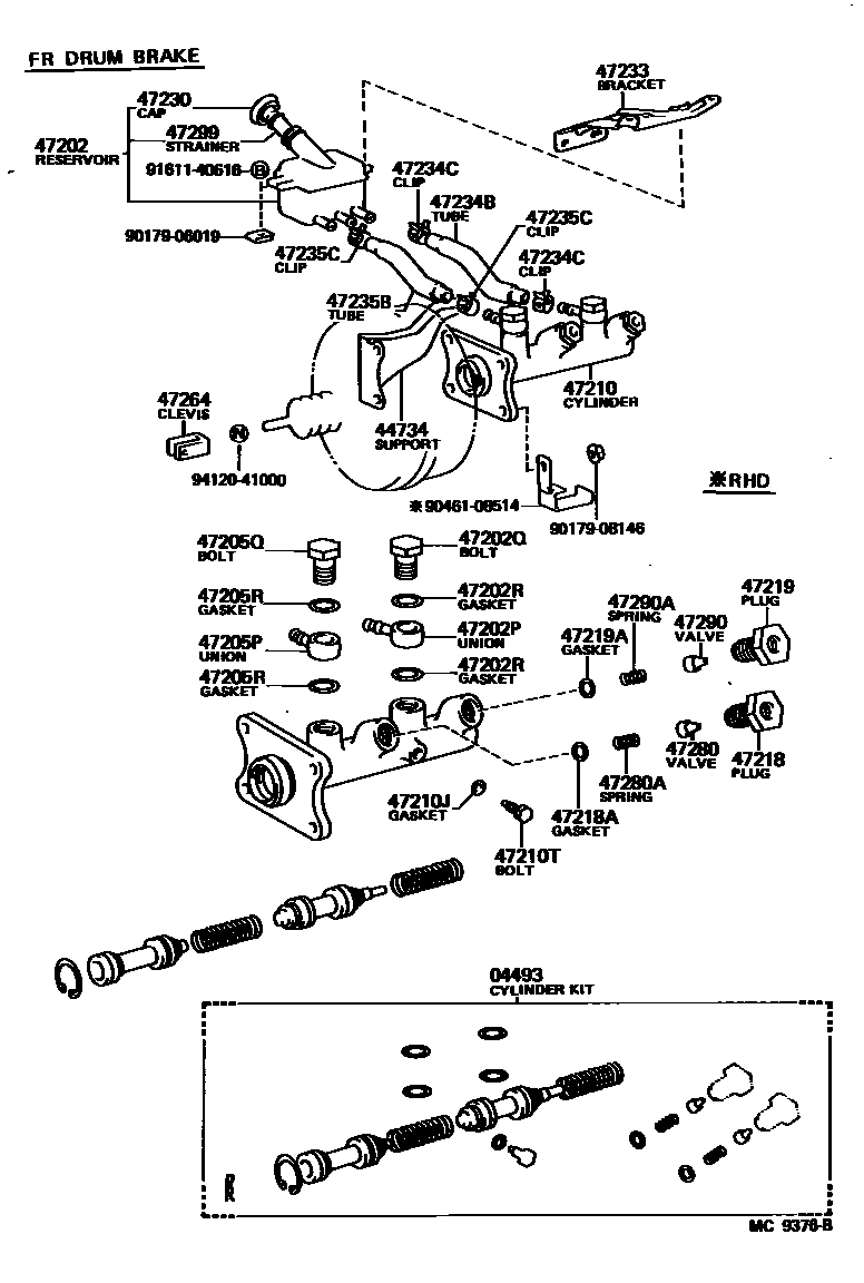 Parts diagram