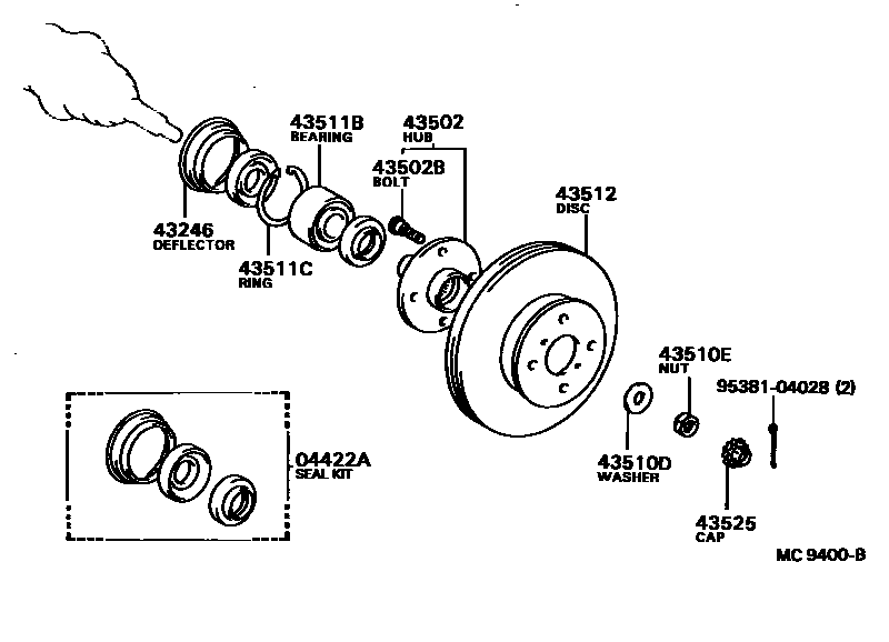 Parts diagram