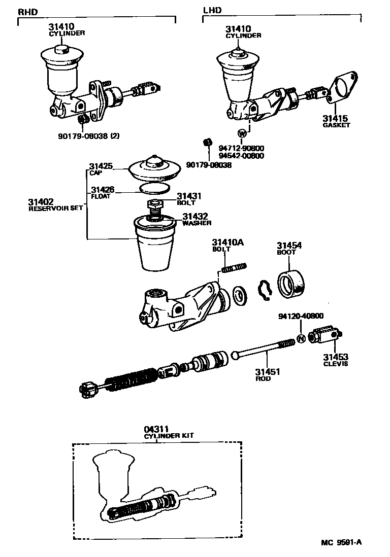 Parts diagram