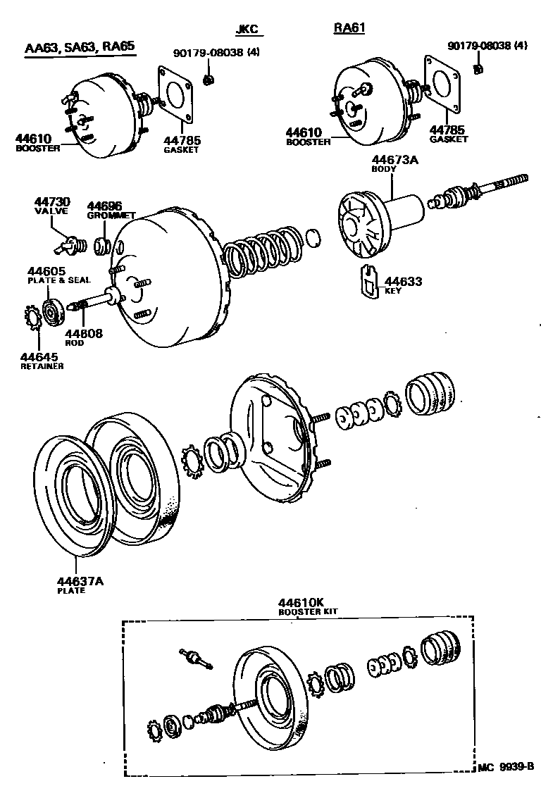 Parts diagram