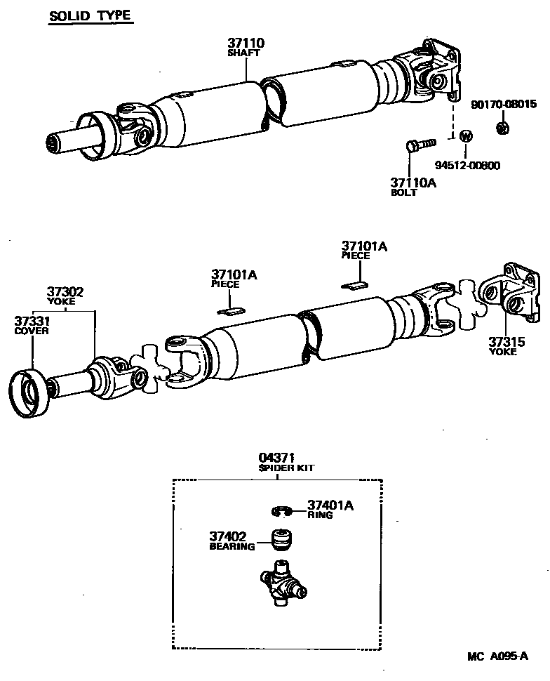 Parts diagram
