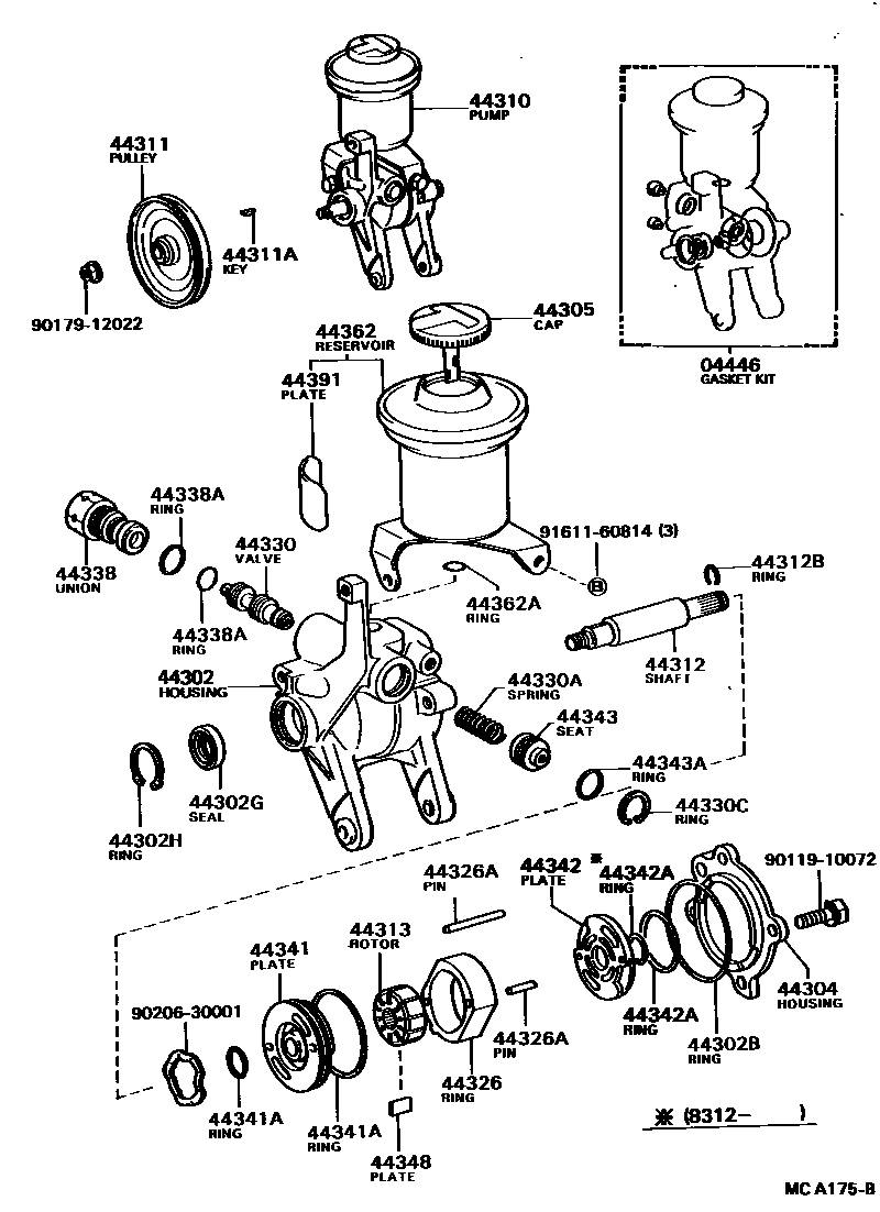 Parts diagram