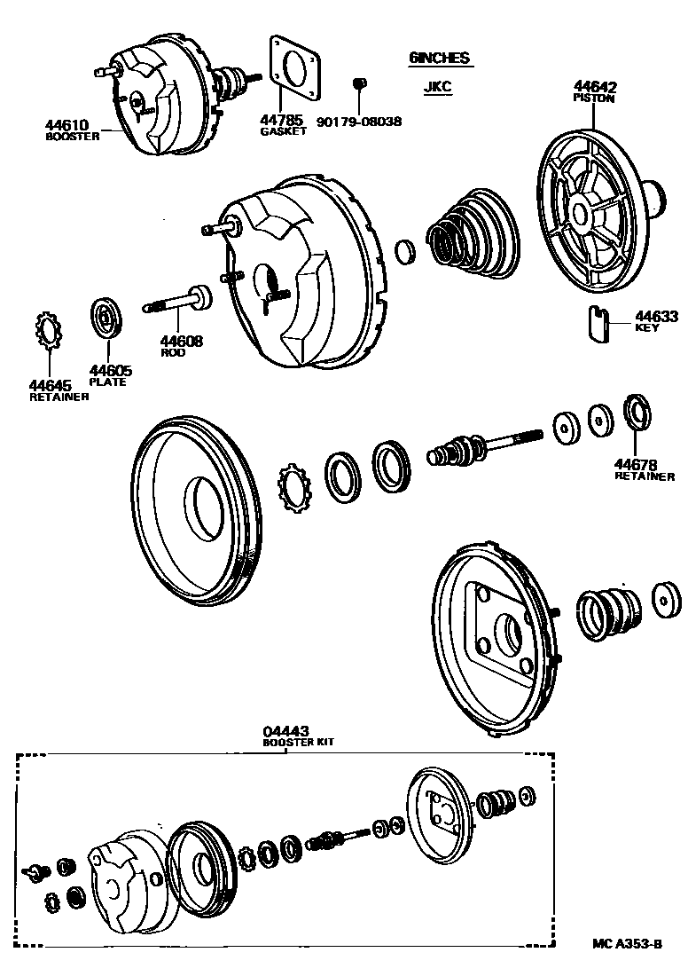 Parts diagram
