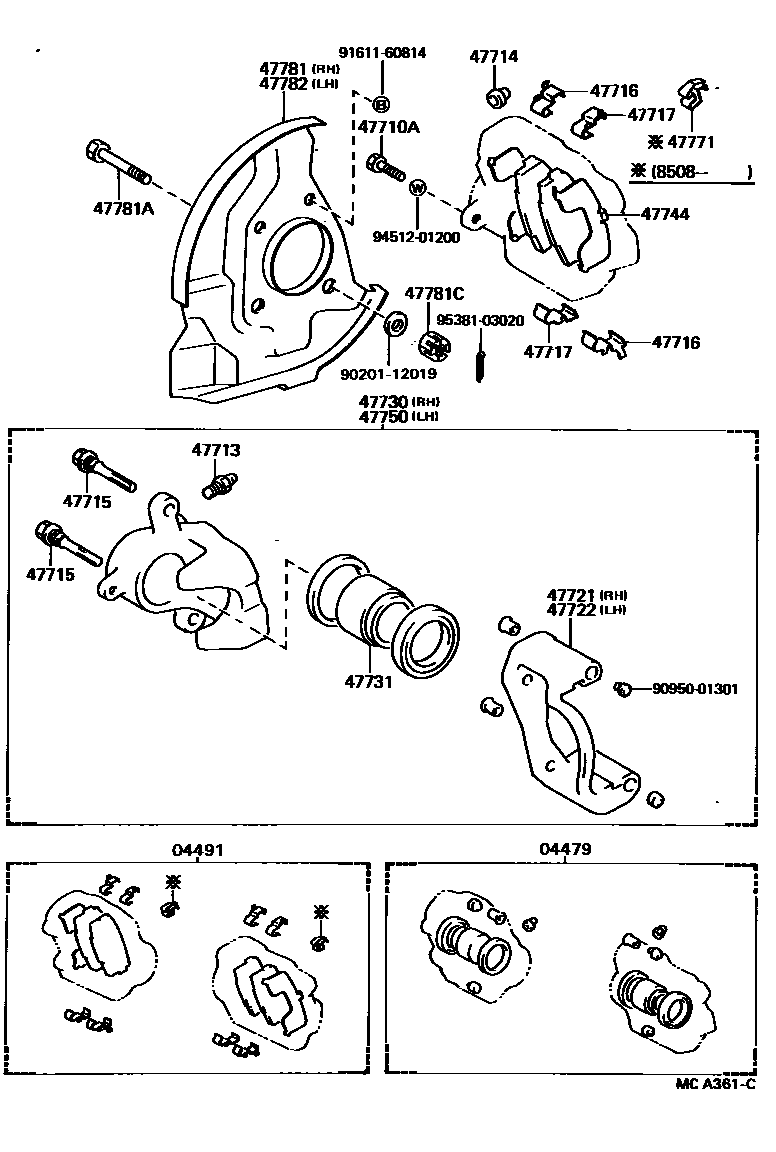 Parts diagram