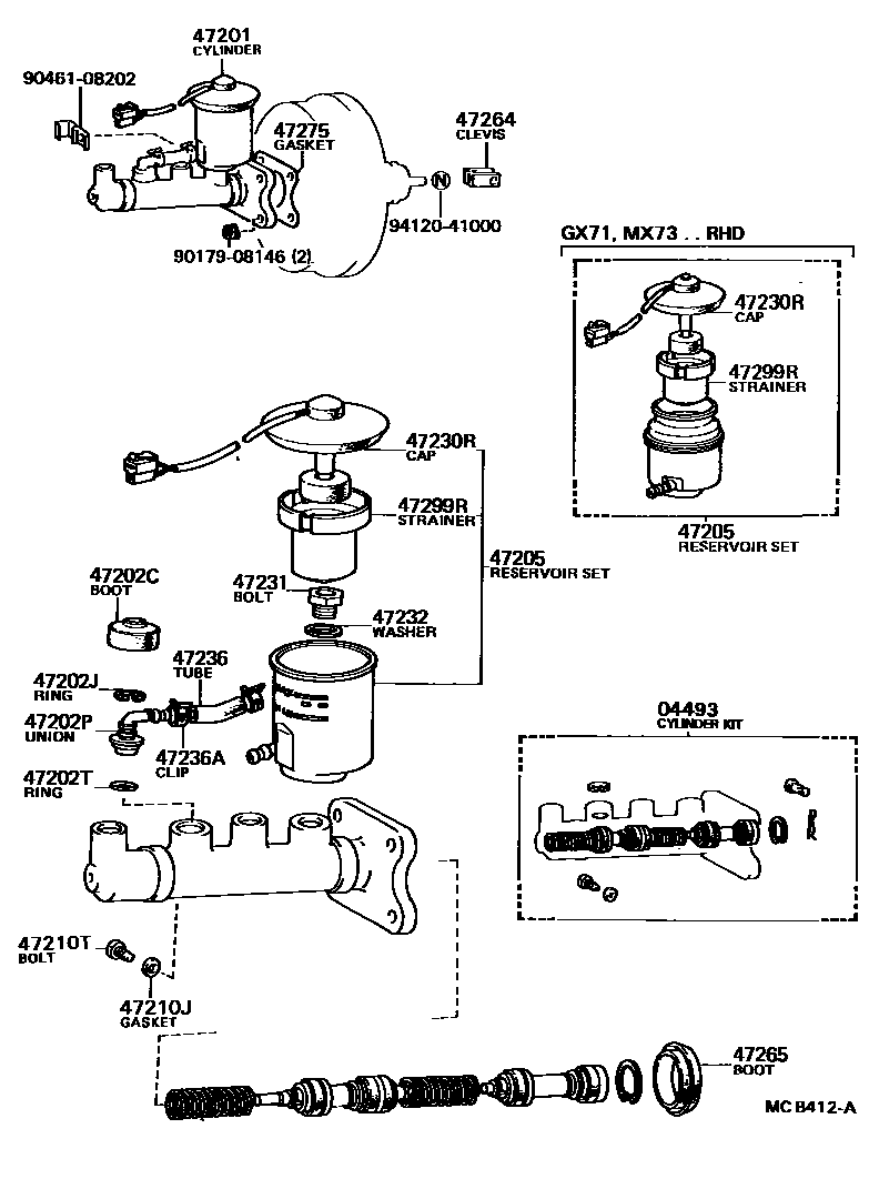 Parts diagram