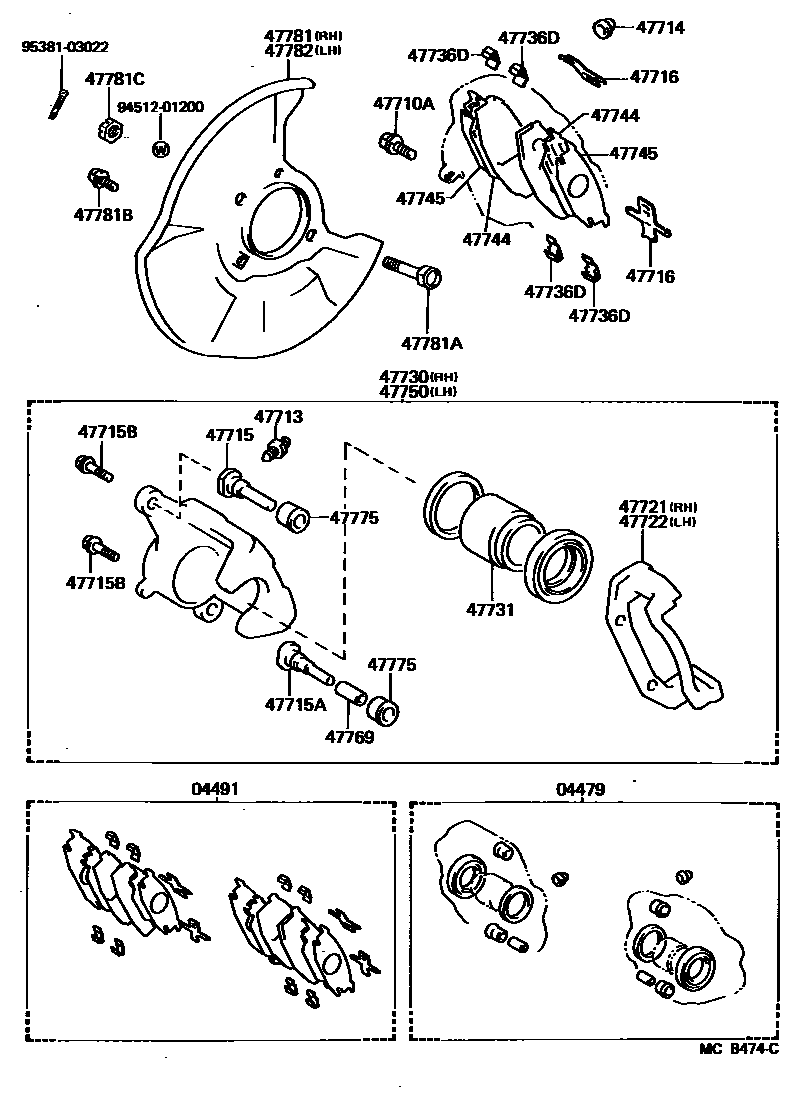 Parts diagram