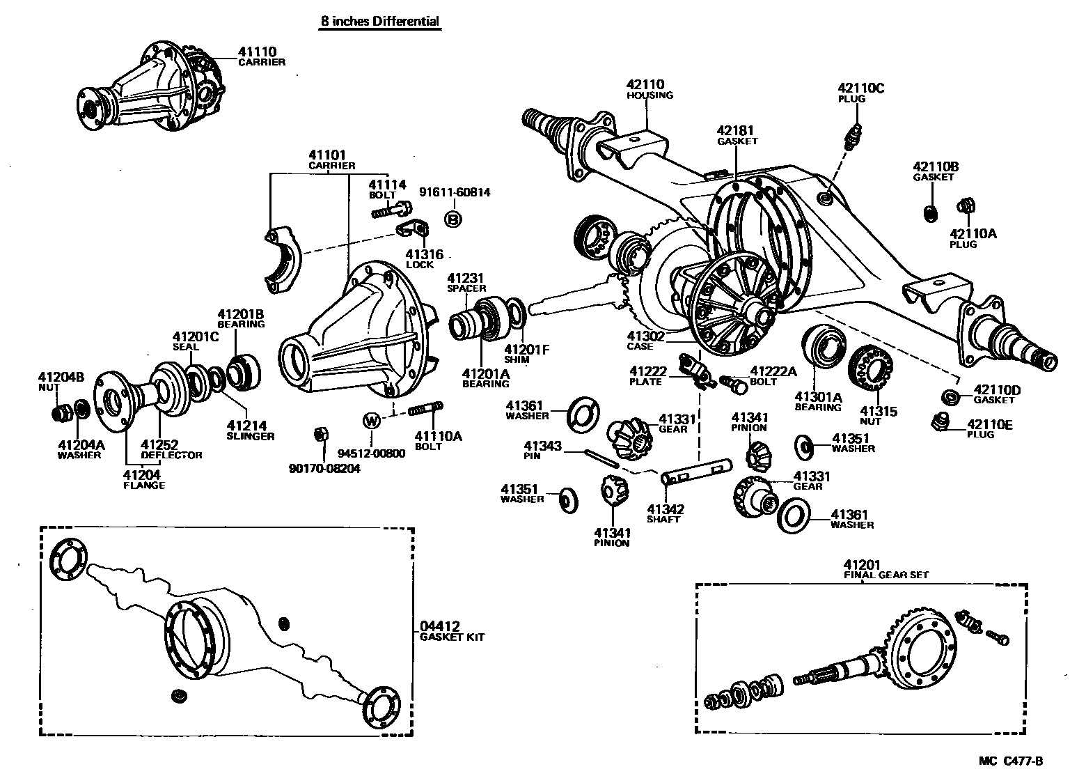 Parts diagram
