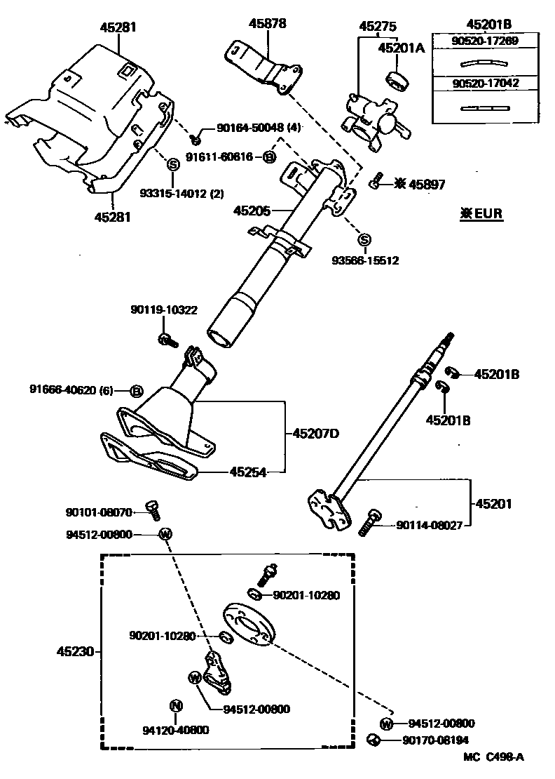 Parts diagram