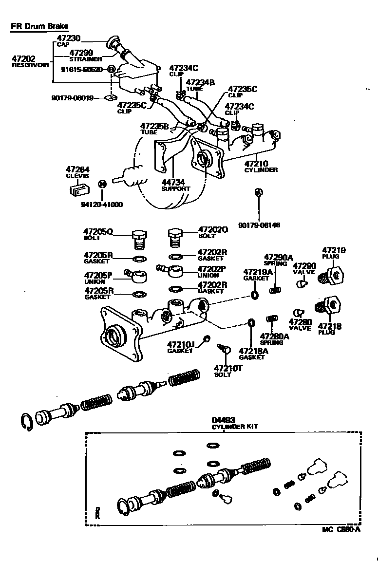 Parts diagram