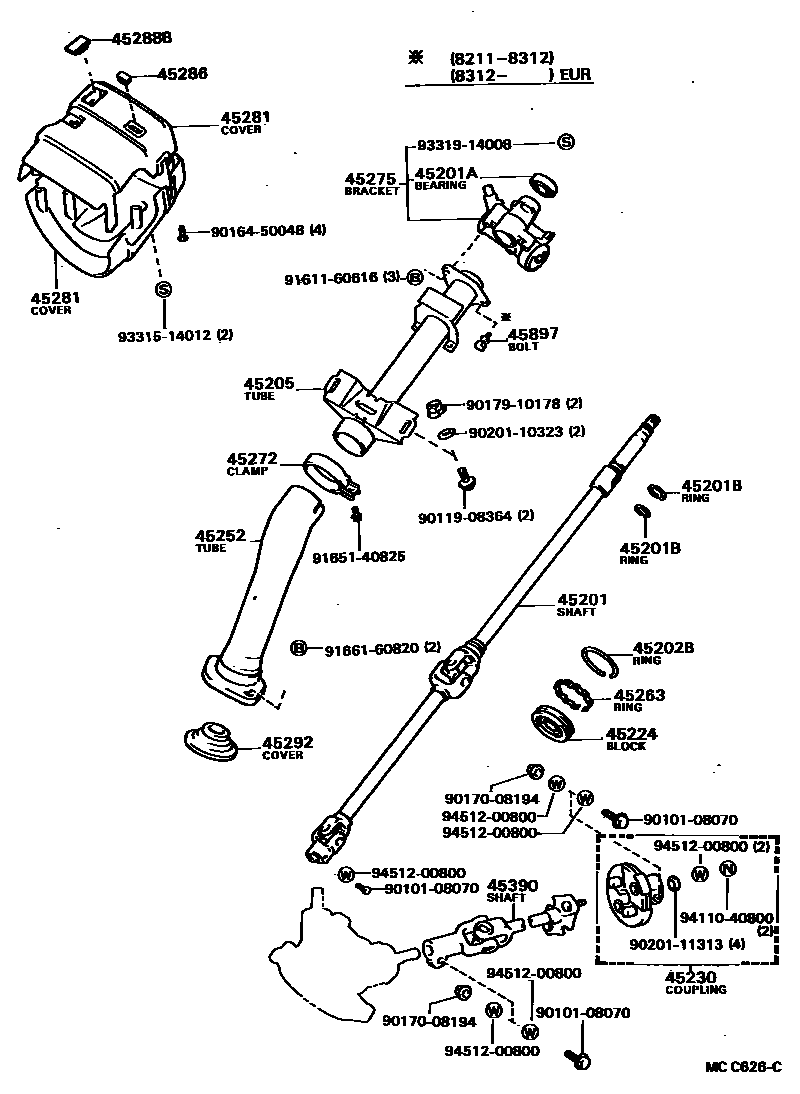 Parts diagram