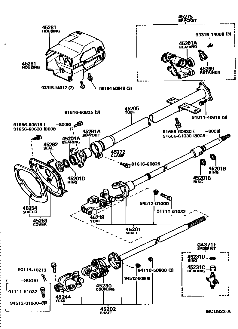 Parts diagram