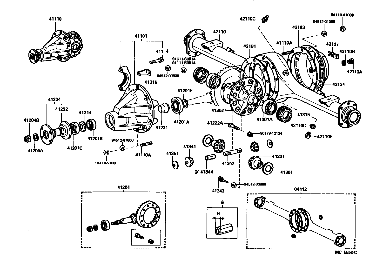 Parts diagram