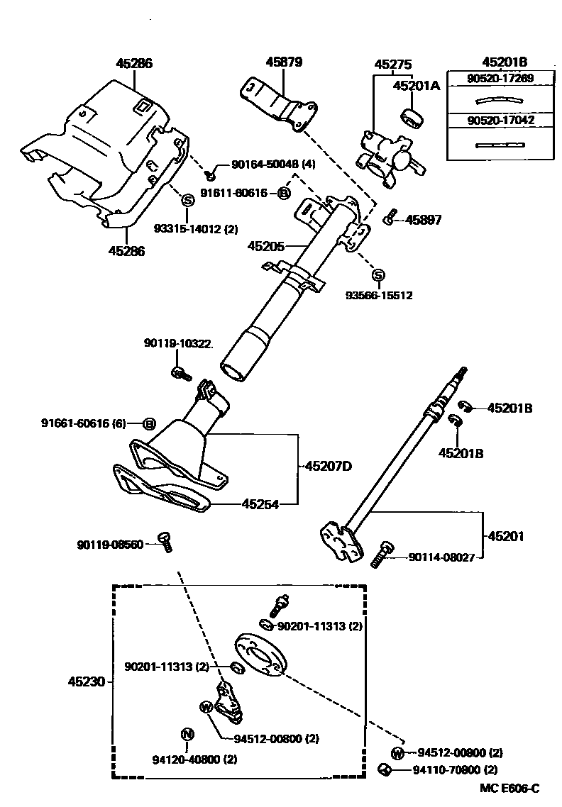 Parts diagram