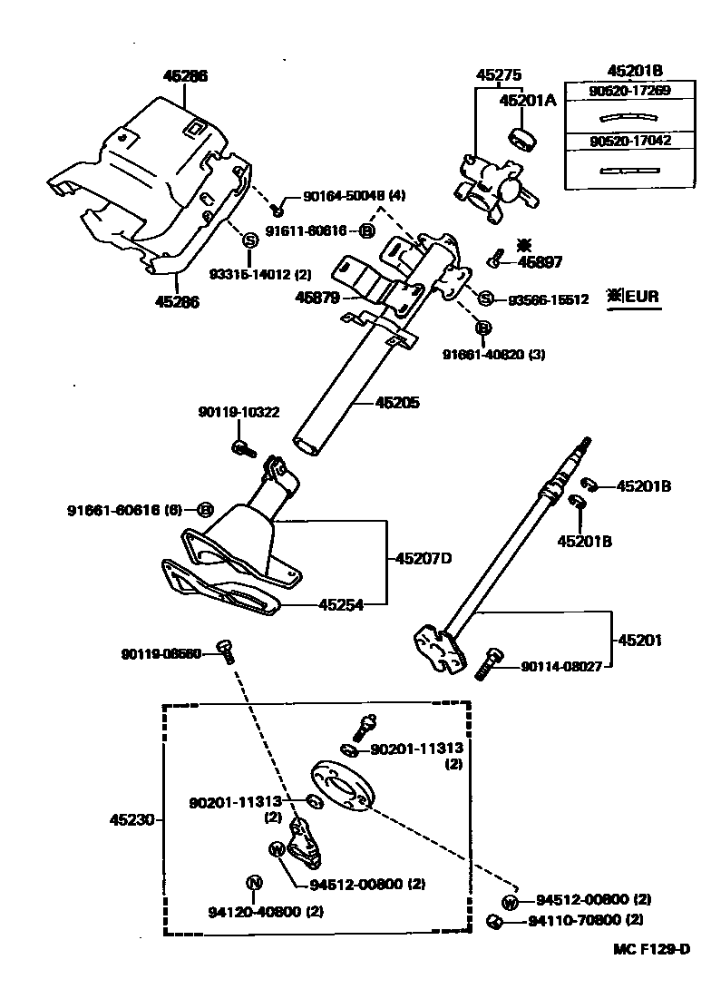 Parts diagram
